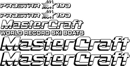 2 color mastercraft prostar 190 full set #2