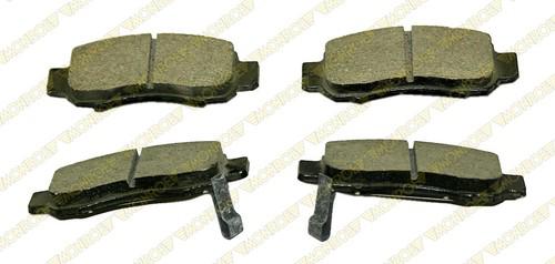 Monroe cx832 brake pad or shoe, front-monroe ceramics brake pad