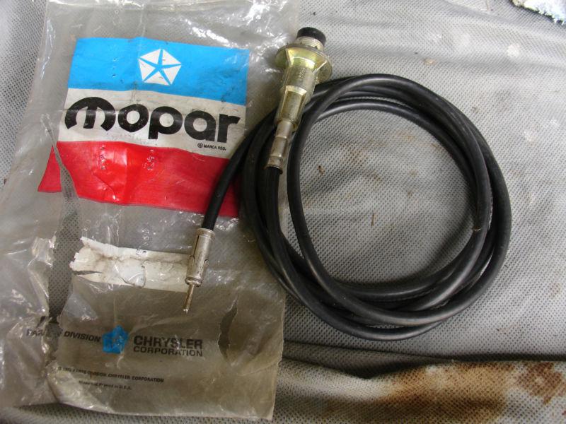 Nos mopar challenger cuda radio cable body