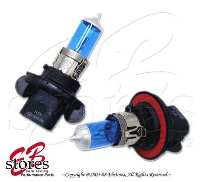 H13 12v 65/55w xenon gas hid high low beam light bulb 1pr 2pcs 5000k super white