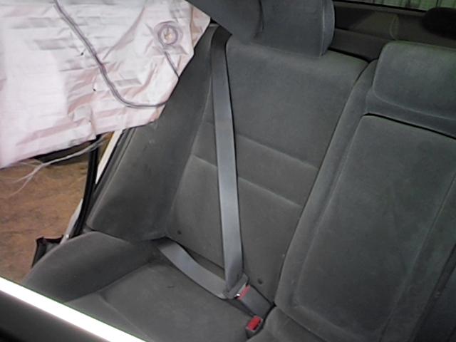 2008 honda civic rear seat belt & retractor only rh passenger gray