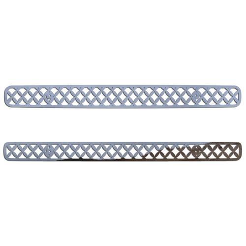 Chevy blazer 98-04 stainless diamond mesh front metal grille trim cover insert