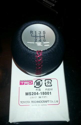 Toyota trd manuel shift knob frs fr-s brz gt 86 ** brand new ** nib