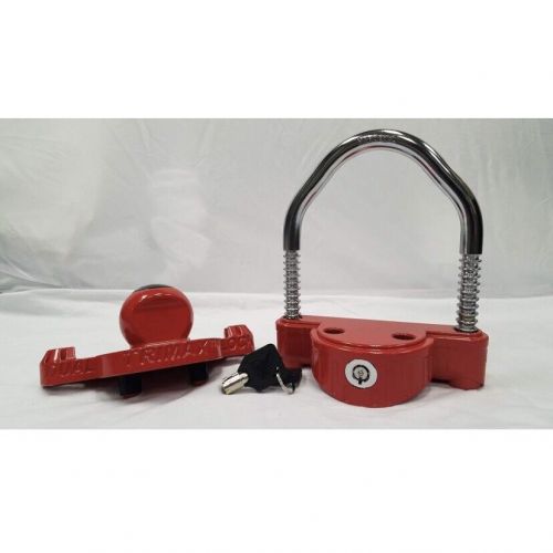 Trimax umax25d universal dual purpose narrow body trailer coupler &amp; u-lock new