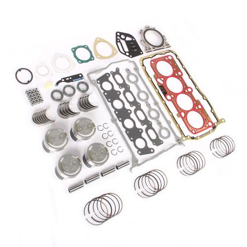 1.8t 20v engine gaskets piston ring rebuilding kit for vw golf passat audi a4 05