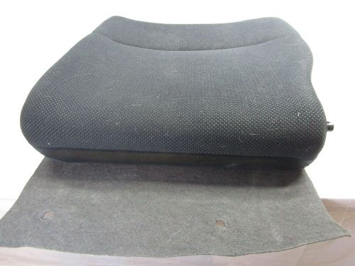 2012-2016 subaru impreza rear left upper back seat cushion black oem