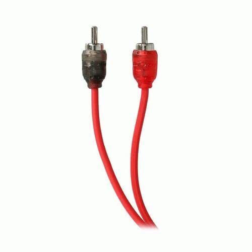 Metra electronics/heise rca v6 series 2channel audio cable  17 ft  10 pack