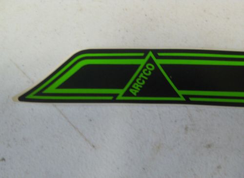 Oem arctic cat snowmobile hood decal ( maybe jag or el tigre ) new old stock