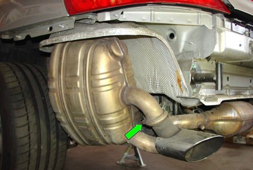 Porsche 911 996 3.4l complete stock exhaust