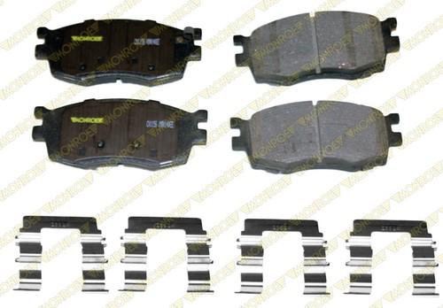 Monroe cx1156 brake pad or shoe, front-monroe ceramics brake pad