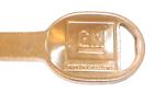 Vintage 1970&#039;s gm general motors h stamp nickel plated brass uncut car key blank