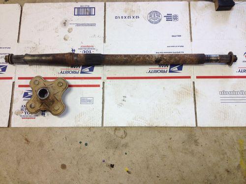 Yamaha timberwolf 250 92-95 2x4 rear axle