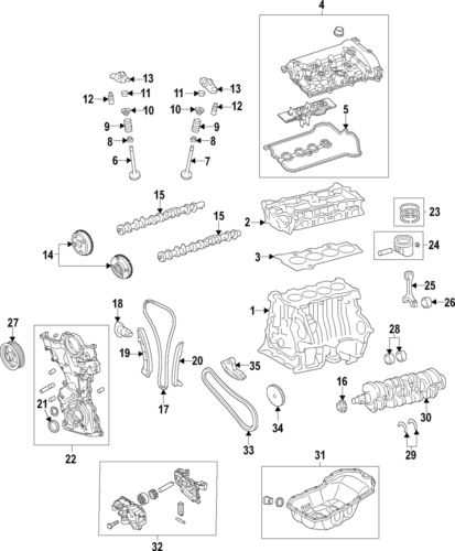 Genuine mazda engine rocker arm pyfb-12-130