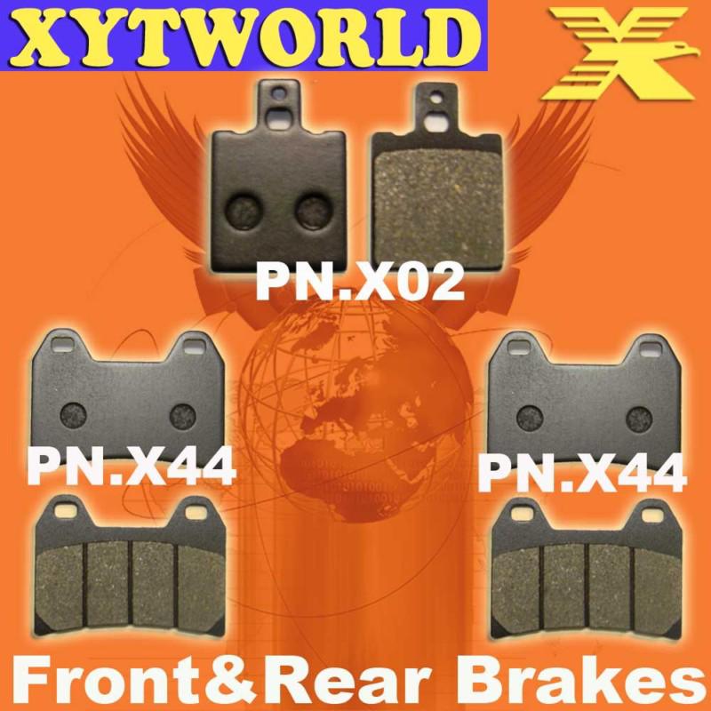 Front rear brake pads for ducati 900 ie monster 2000-2001