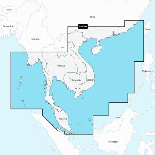 Garmin navionics vision+ nvae020r - south china &amp; andaman seas - marine chart