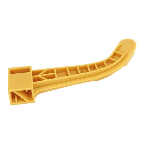 Hood lock catch handle 7934e7 uv resistant high strength yellow replacement for