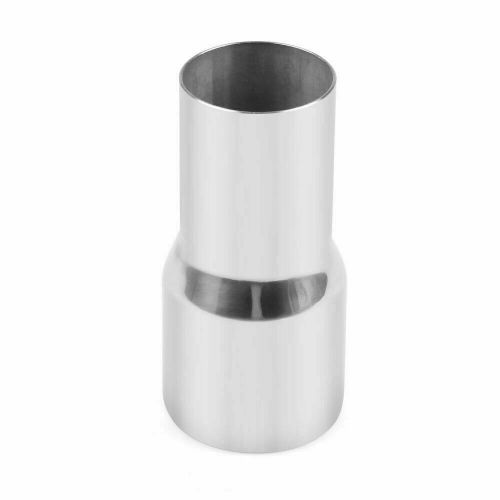 2&#034; 51mm to 2.5&#034; 63mm od exhaust pipe adapter reducer connector stainless steel s