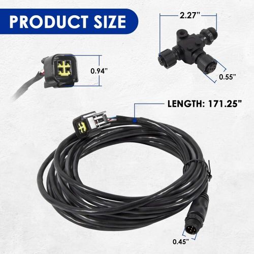 Engine interface cable nmea 2000 &amp; &#034;t&#034; 000-0120-37 for yamaha outboard 2006-2022