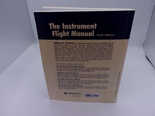 The instrument flight manual - 6th edition - wm kershner-2002