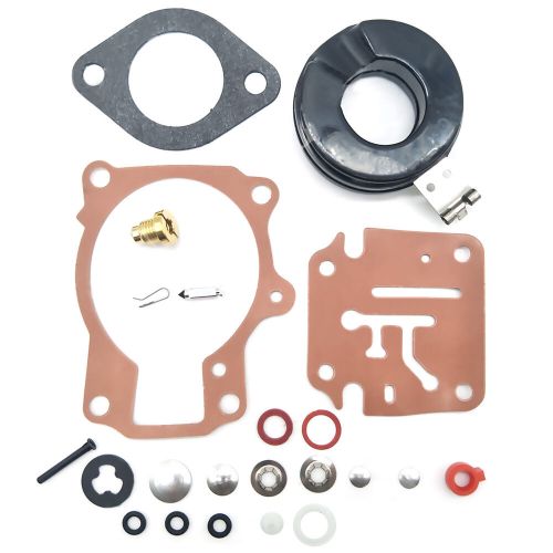 Carburetor carb rebuild repair kit for johnson evinrude 18hp 20hp 25hp 28hp 30hp