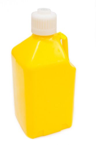 Scribner plastics 2000y utility jug  5 gallon yellow