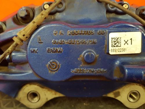 Bmw x5 nearside front brake caliper 2019 3.0l diesel b57d30o0 (b57d30a)