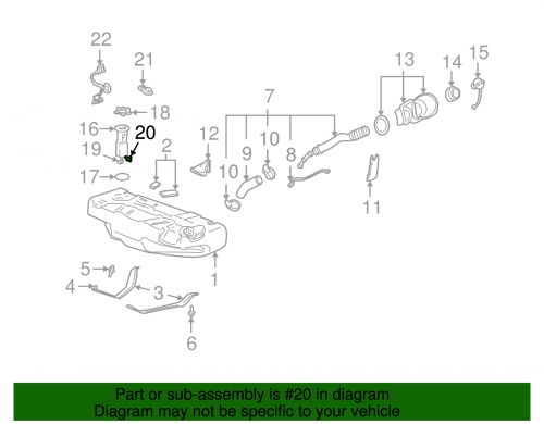 Genuine gm strainer 25330711