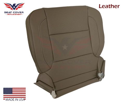 For 2014 - 2019 driver bottom cushion cover &amp; foam chevy silverado gmc tahoe tan