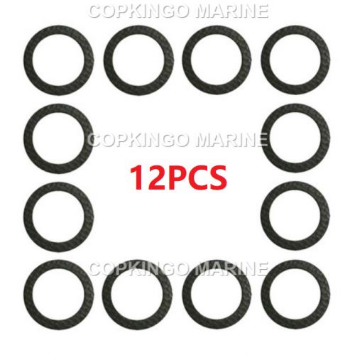 12pcs drive plug gasket mercruiser mc i r/mr/alpha genii bravo trs 12-191833