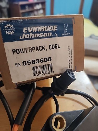 New in box genuine oem brp evinrude johnson power pack 583605 0583605