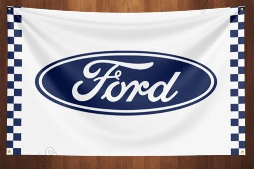 Ford workshop/mancave advertising fan flag/banner