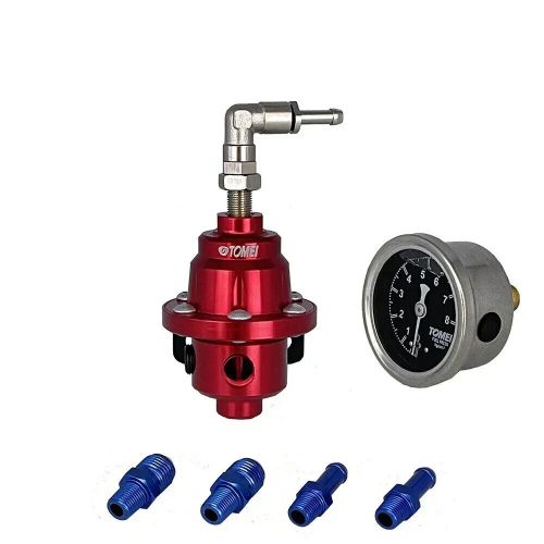 New universal adjustable fuel pressure regulator type with manometer and manual