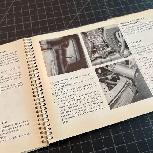 1970 porsche 911 911t owners manual