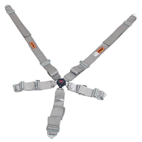 Rci 9210cpl - platinum series 5-point sfi 16.1 harness set, gray