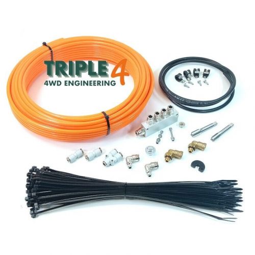 Triple 4 land rover defender td5 ultimate spec wading kit - orange