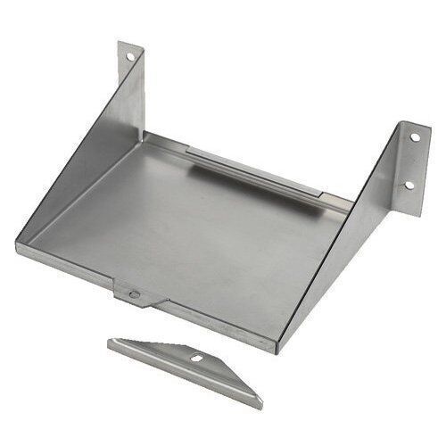 32 ford steel frame mount battery box with clip polished stainless steel 1932