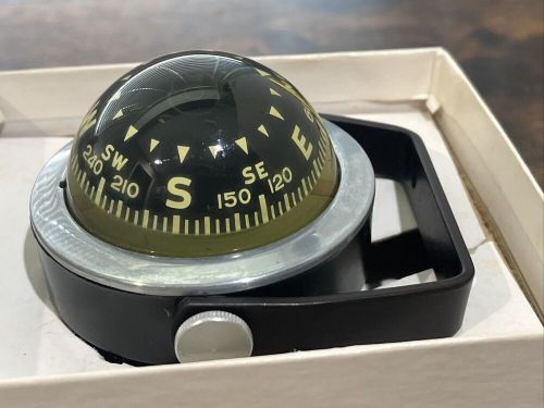 Vintage airguide model 74 marine boat compass in original box collectible