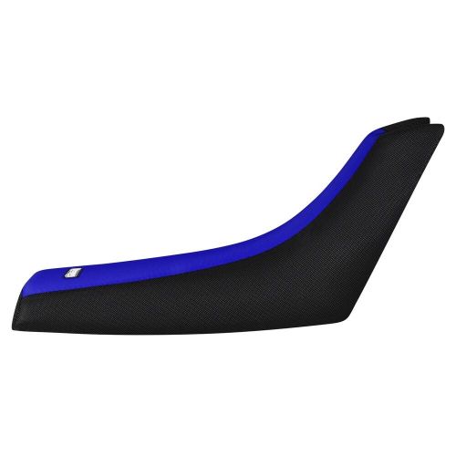 1988 - 2006 yamaha warrior gripper seat cover   black/blue  standard #111