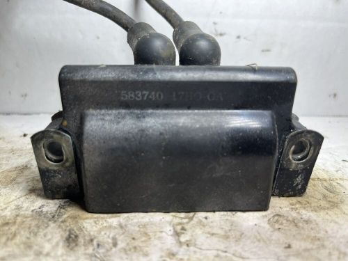 0583740 evinrude johnson 75 - 225 hp outboard dual ignition coil 583740 omc oem