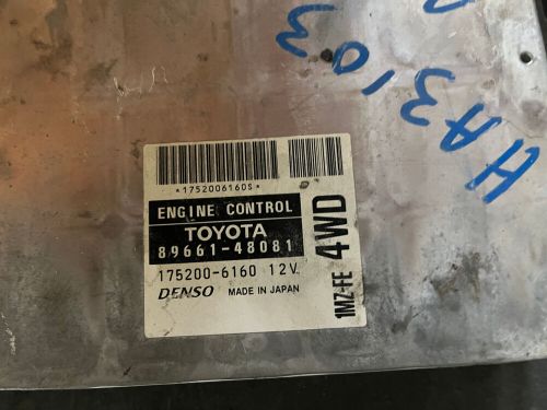 Oem 99-01 lexus rx300 ecu ecm engine control module 89661-48081