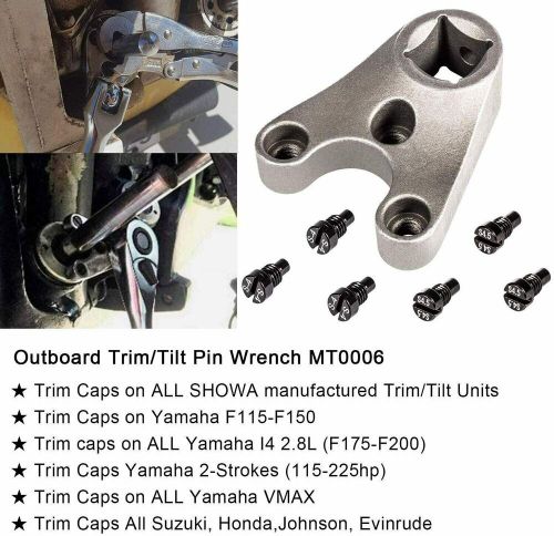 Outboard trim/tilt pin wrench set mt0004 &amp; mt0006 &amp; mt0009 for yamaha johnson