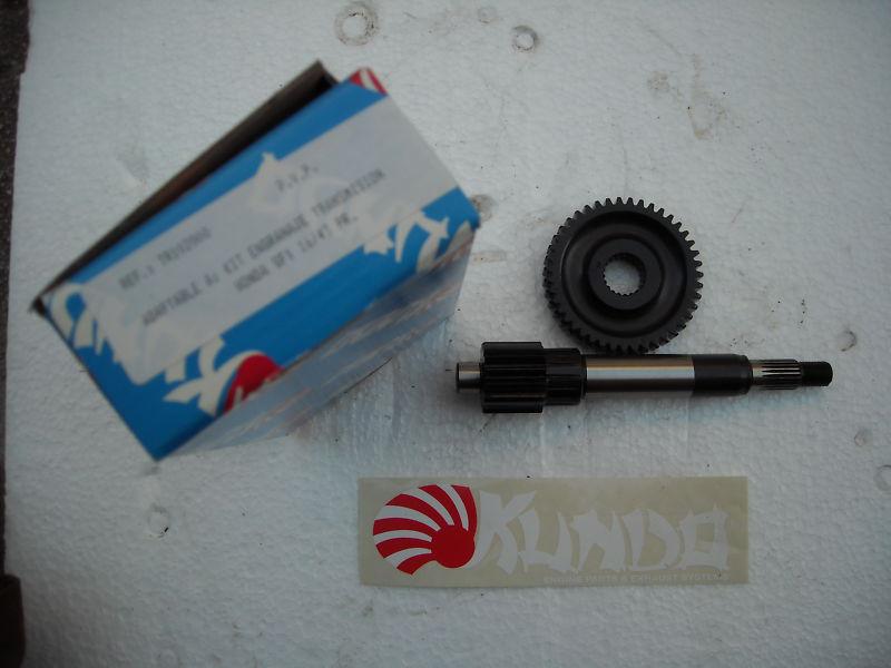 Kundo transmission kit of scooter honda  sfx 50/70cc, ratio 16/43, ref: tr102000