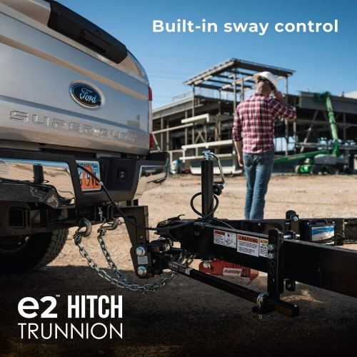 10k tn fastway® e2™ 2-point sway control™ hitch trunnion without ball