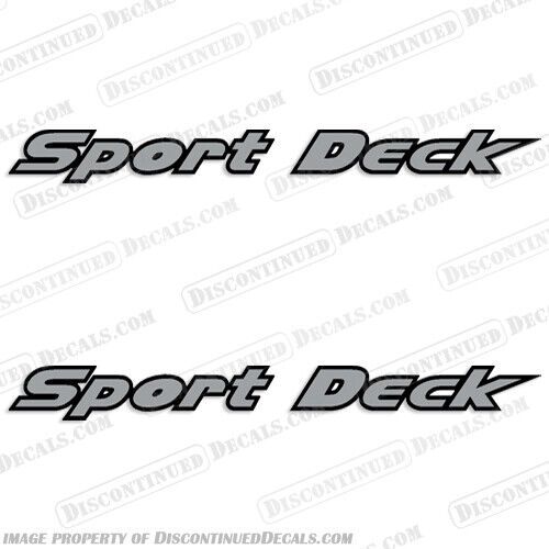 Fits shuttle craft &#034;sport deck&#034; boat decals - any color!