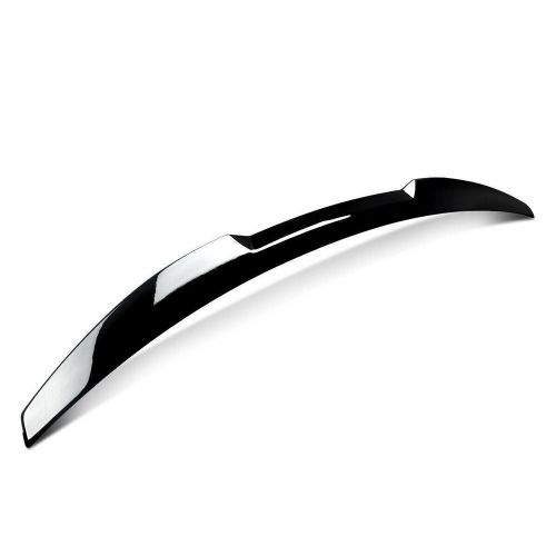 Highkick gloss black trunk spoiler for 14-20 audi a3 s3 rs3 sedan 8v m4 style