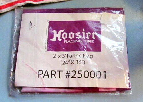 Hoosier racing tire 2&#039; x 3&#039; flag/banner new