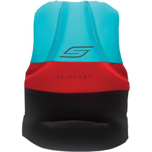 Slippery surge neo vest - black/aqua | xl