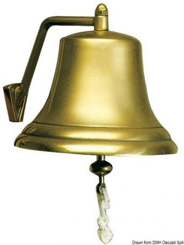 Marco gloss-polished bronze bell boat marine 300mm