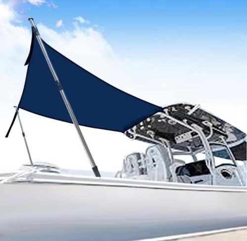 Tebaisea boat sun shade kit boat canopy, t-top boat cover with stainless steel