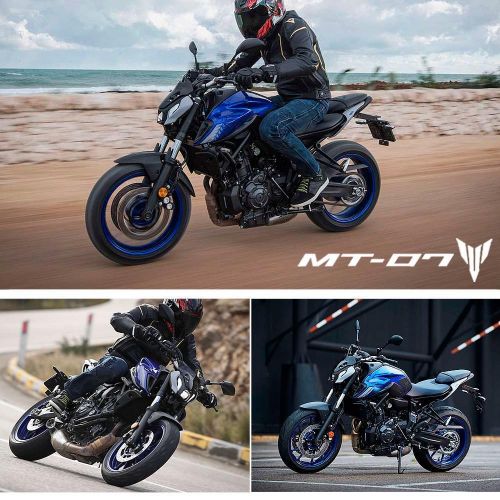 Mt 07 windshield windscreen wind deflector black for yamaha mt07 2022 2021